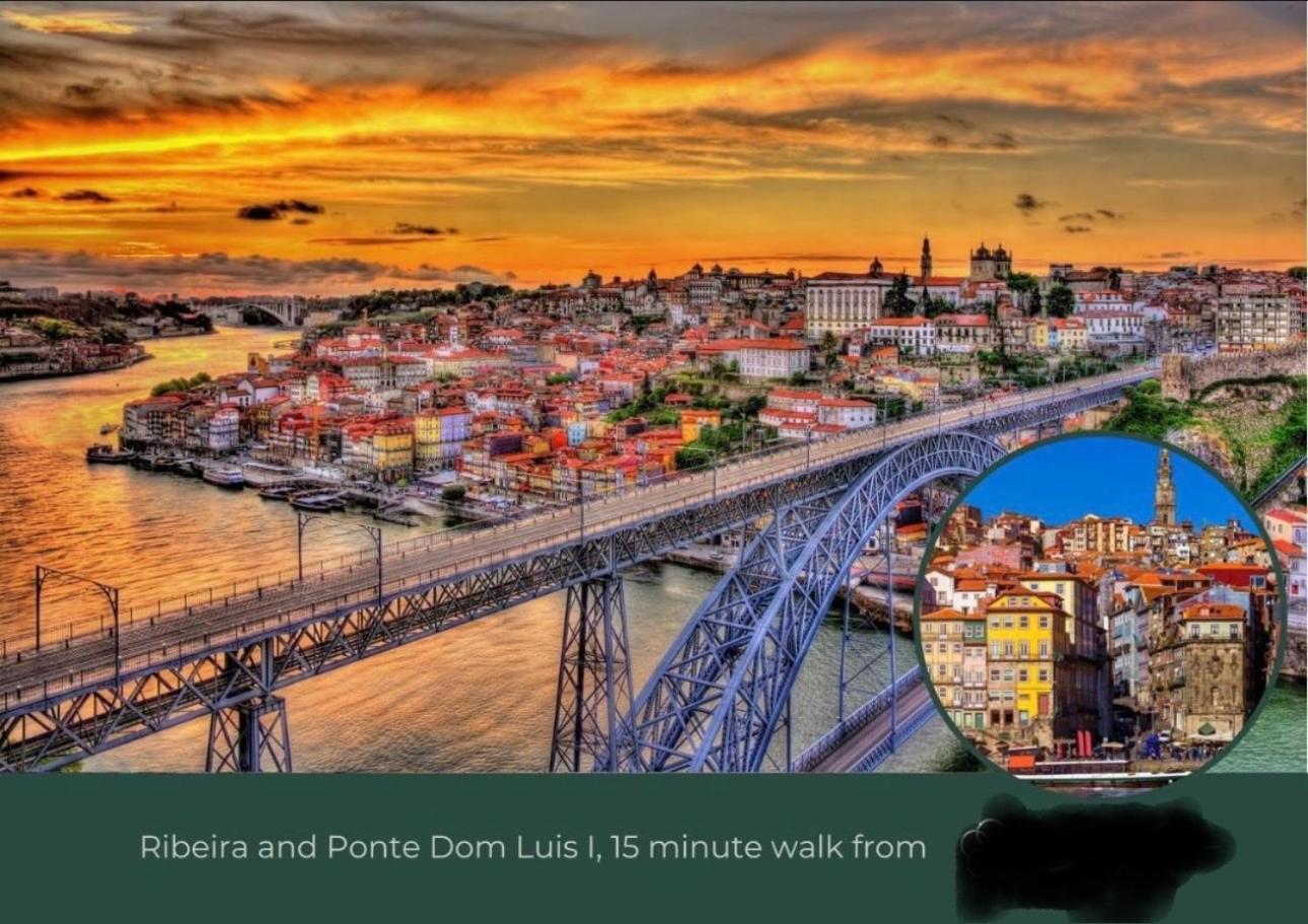 Amazing Studio Douro River Views OOporto Exteriör bild